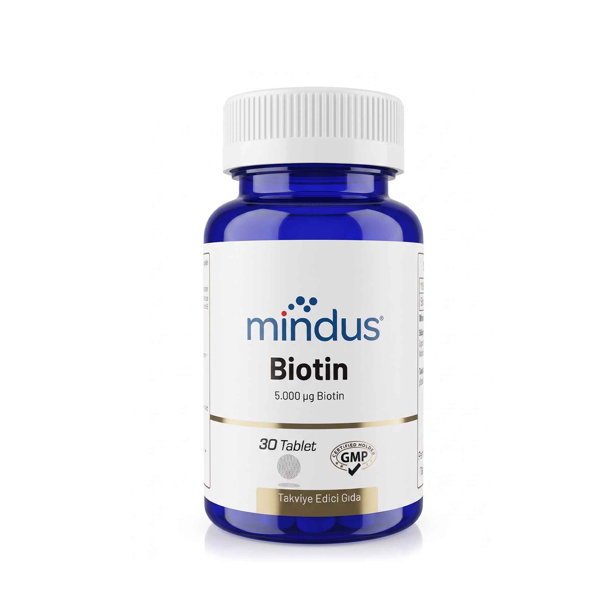 mindus Biotin 30 Tablet