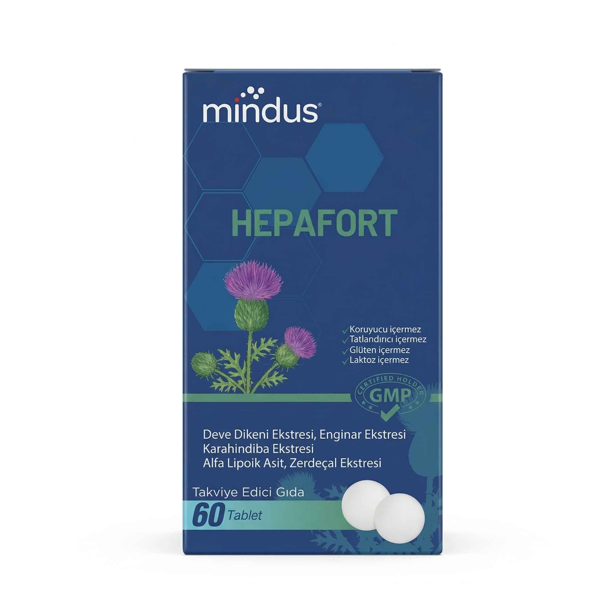 Mindus Hepa Fort 60 Tablet